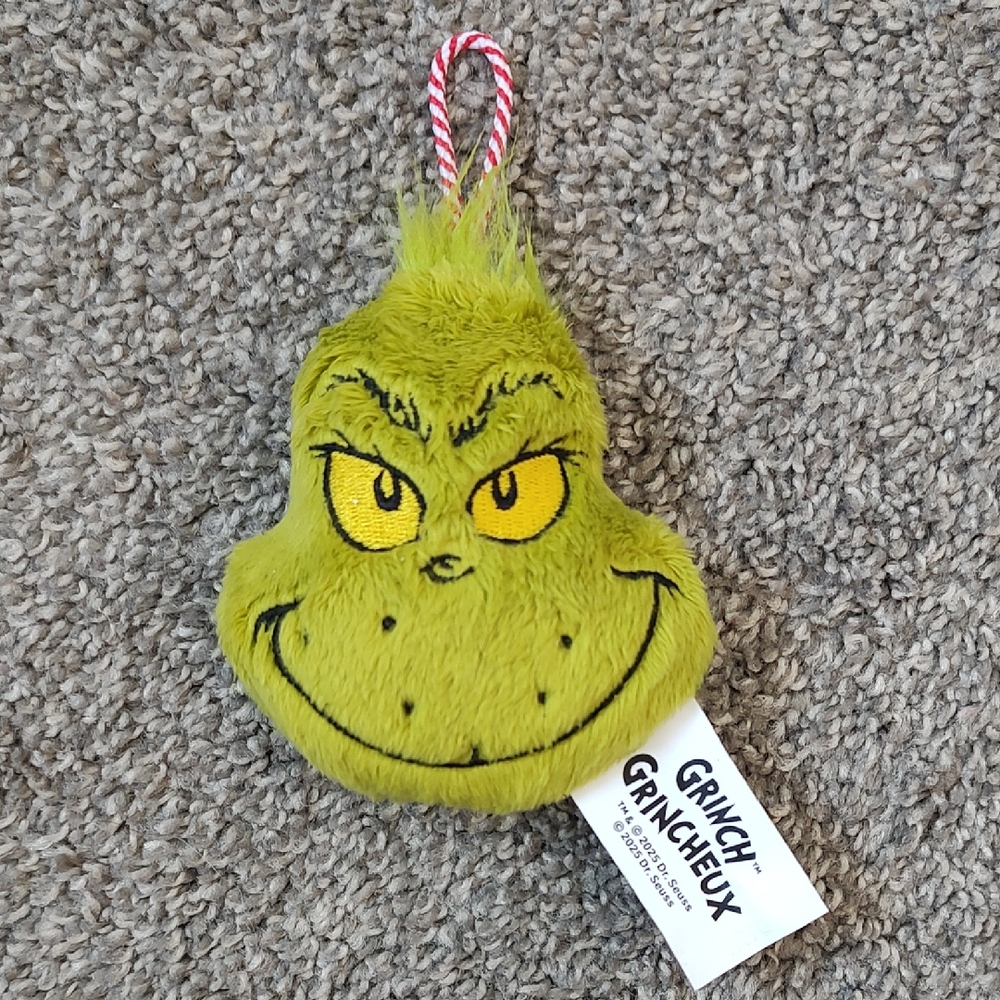 Dr. Seuss The Grinch Hanging Plush Toy - Made For McDonald's © 2025